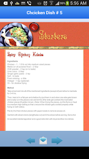 Delicious Chicken Recipes Screenshots 2 Delicious Chicken Recipes Screenshots 2