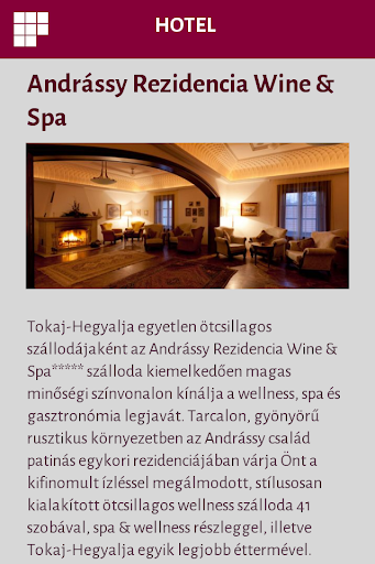 Andrássy Rezidencia Wine Spa