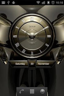 PREMIER Designer Clock Widget - náhled