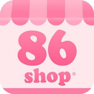 86小舖: 超人氣美妝旗艦店家，為您打造一座粉紅時尚城堡 LOGO-APP點子