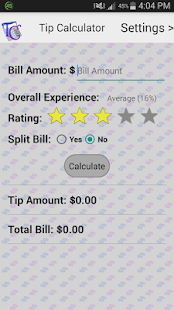 Tip Calculator Screenshots 4