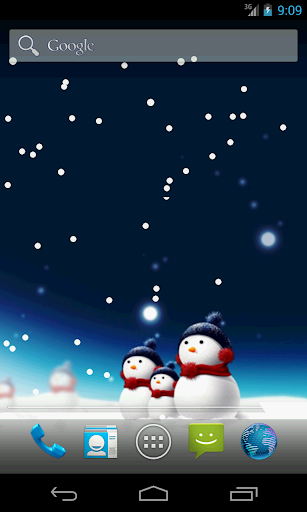 Christmas Snowman wallpaper