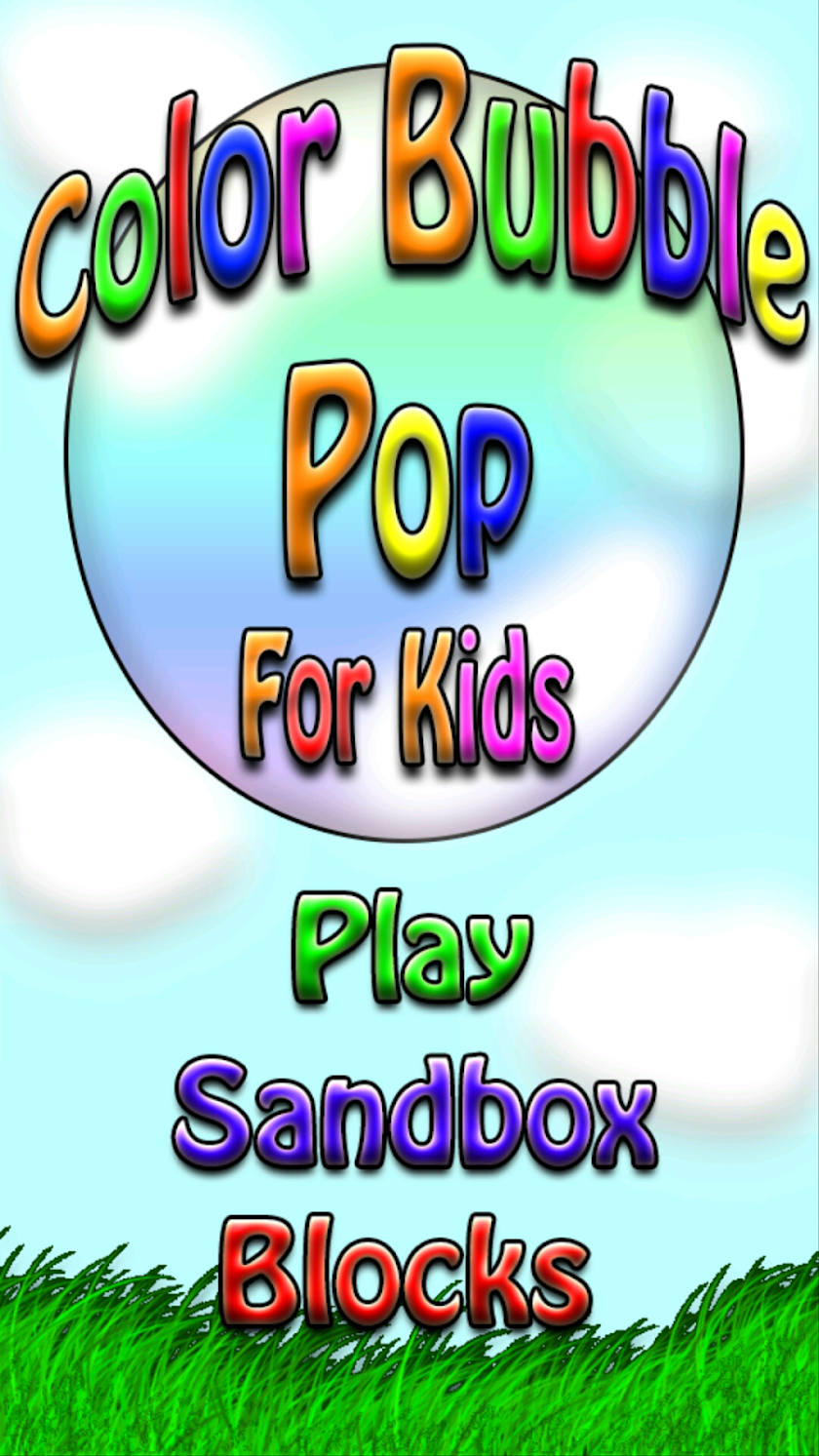 Color Bubble Pop For Kids Pro Screen 1