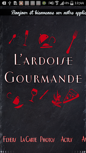 L'ardoise gourmande