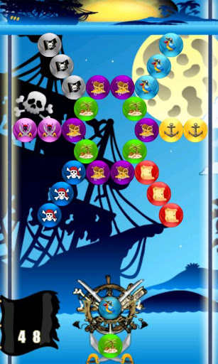 【免費街機App】Pirates Bubble Shooter-APP點子