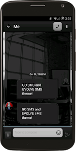 How to mod Black SMS Pro Theme lastet apk for bluestacks
