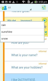 Learn Swedish Phrasebook Screenshots 1