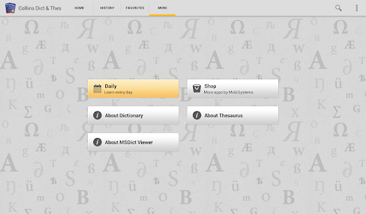 Collins English + Thesaurus TR Screenshots 8