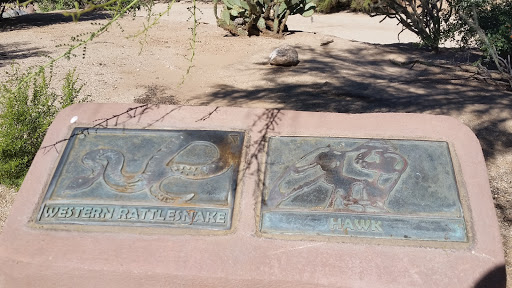 Rattlesnake & Hawk Desert Wilderness Markers