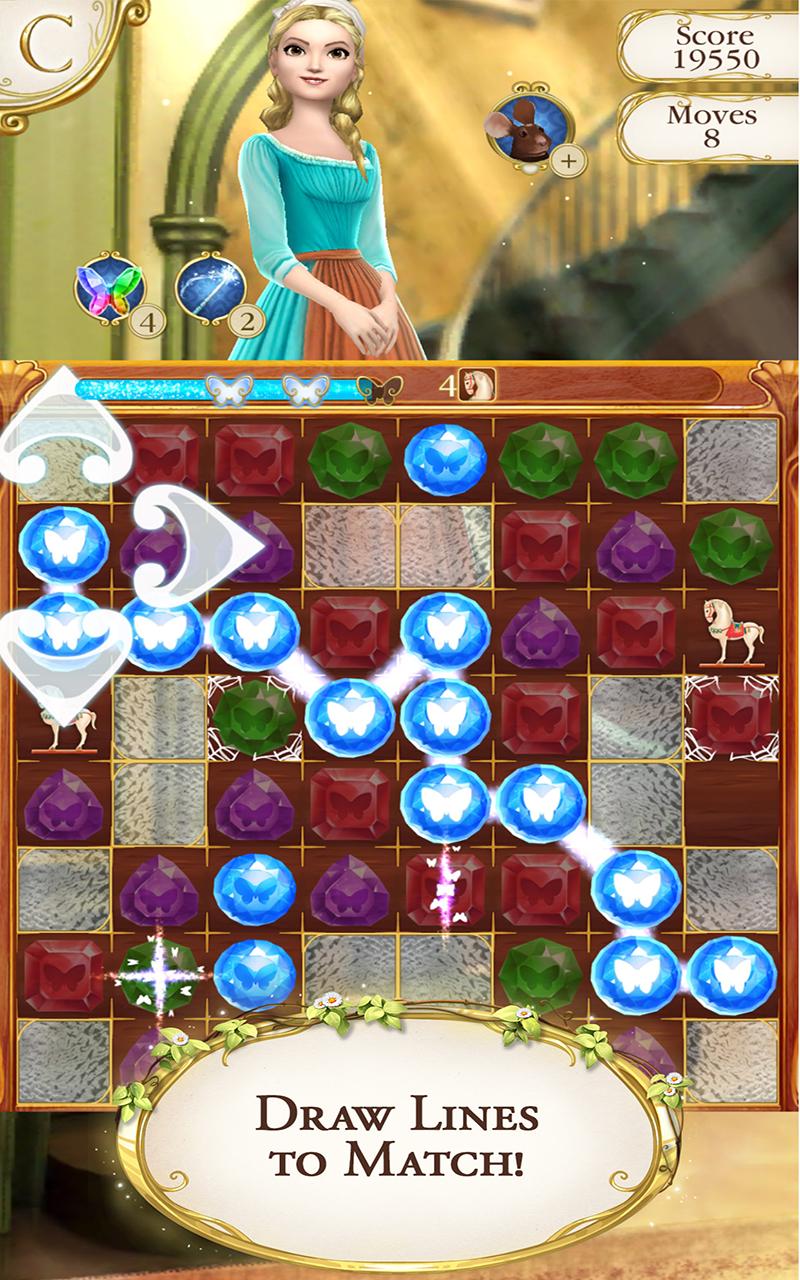 Cinderella Free Fall Screen 1