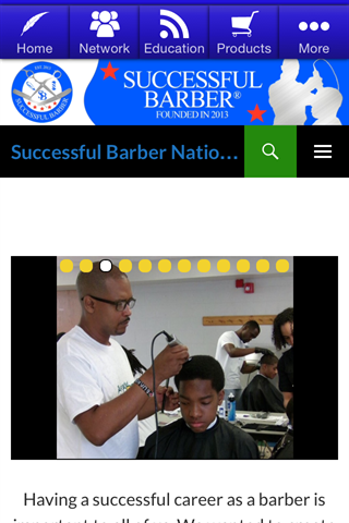 Successful Barber