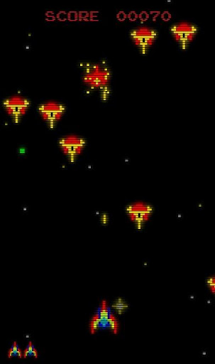 Retro Arcade Invaders