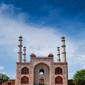 The Tomb of Akbar the Great by Sandeep Soni - Buildings & Architecture Public & Historical