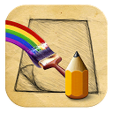 Draw and Paint Pad mobile app icon