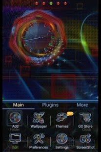 How to mod Apex/GO Theme: Techno Rainbow 2.0 apk for bluestacks