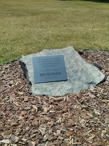 Bill Nicholas Memorial Plaque