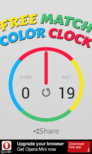Free Match Color Clock