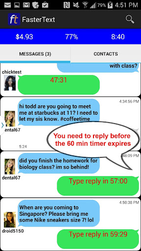 FasterText - Express Texting