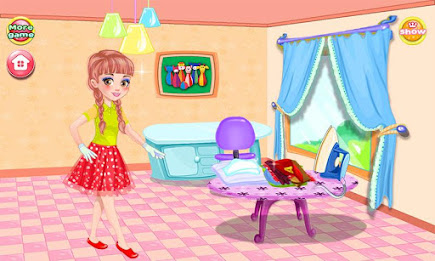 Garden Clothes Washing poster 2