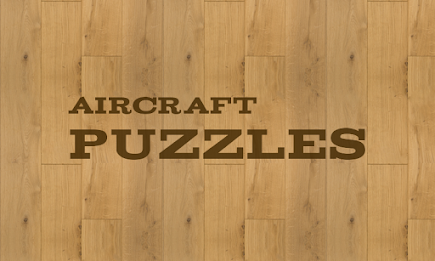 Aircraft Puzzles poster 1