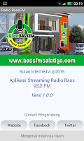 Bass FM Salatiga APK 屏幕截图图片 #3