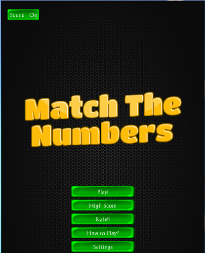 Match The Numbers