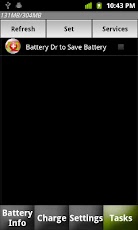 screenshot of Battery Dr saver+a task killer