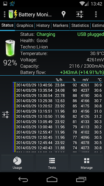  Battery Monitor Widget Pro- screenshot 