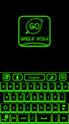 【免費個人化App】Green Nova Go Keyboard-APP點子