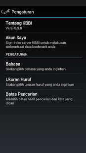  Kamus Besar Bahasa Indonesia- gambar mini tangkapan layar  