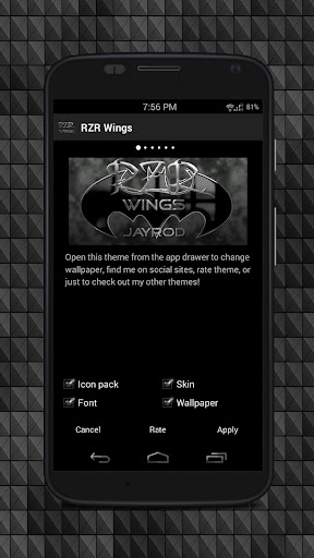 【免費個人化App】RZR Wings - Icon Pack-APP點子