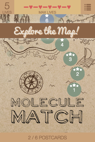 【免費解謎App】Molecule Match-APP點子