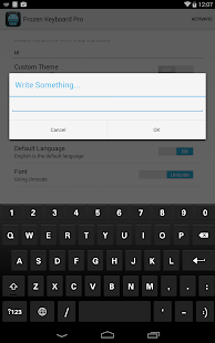 Frozen Keyboard Pro - screenshot thumbnail