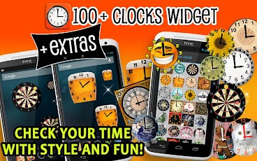100+ Clocks Widget + Extras