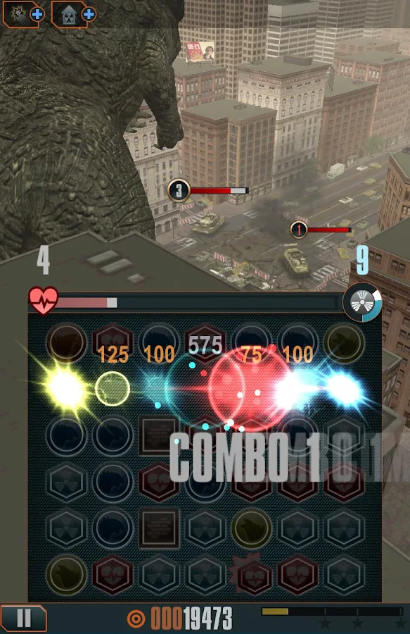   Godzilla - Smash3: captura de tela 