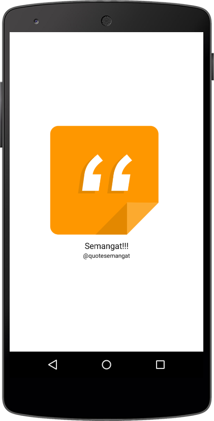Kata Semangat : @QuoteSemangat - Android Apps on Google Play
