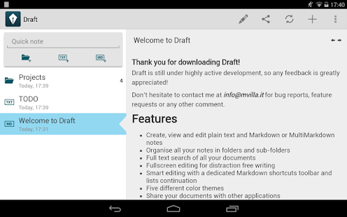 Draft - screenshot thumbnail