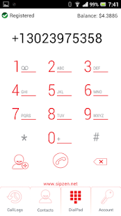 Lastest Sipzen Android Dialer APK for Android
