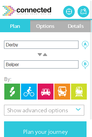 Derby Journey Planner