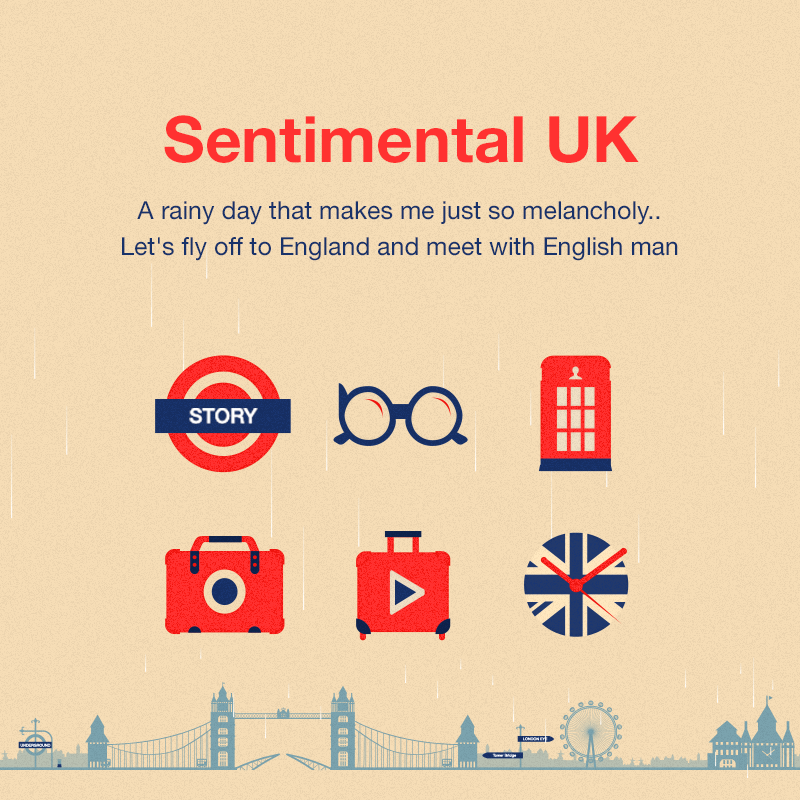 Sentimental UK Dodol Theme - screenshot