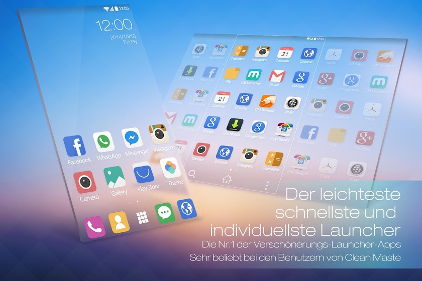 Cheetah Launcher Screen 1