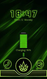 Free Download Go Locker Neon Green Style APK