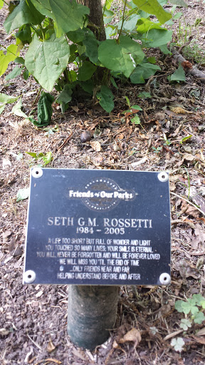 Rossettii Memorial Plaque