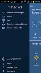 Meteo Andorra – Application of Weather Services Andorra – Android ...