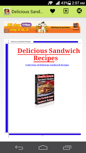 Delicious Sandwich Recipes