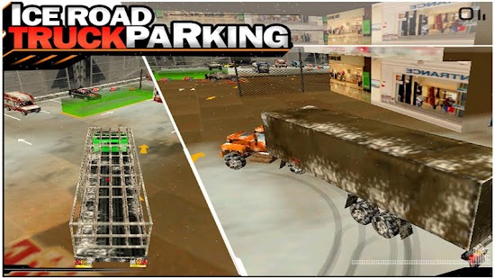  Ice Road Truck Parking 3D Game  