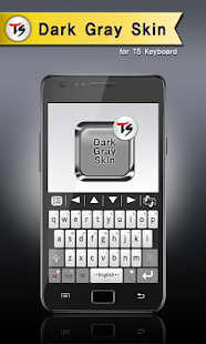 How to download Dark Gray Skin for TS Keyboard patch 1.1.1 apk for android