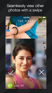The Grade Dating App Screenshot