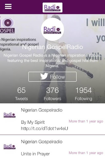 【免費媒體與影片App】Nigerian Gospel Radio-APP點子