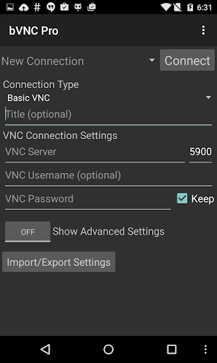 bVNC: Secure VNC Viewer